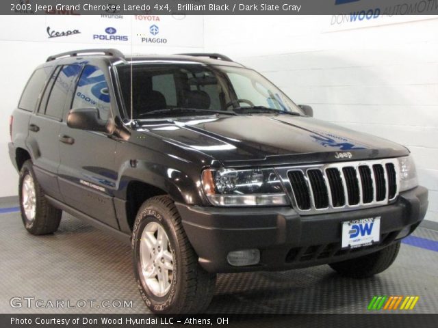 2003 Jeep Grand Cherokee Laredo 4x4 in Brilliant Black