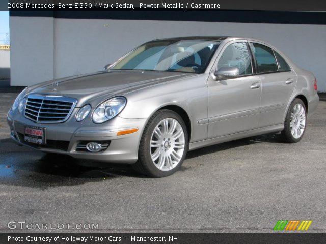 2008 Mercedes-Benz E 350 4Matic Sedan in Pewter Metallic