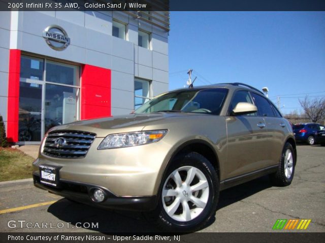 2005 Infiniti FX 35 AWD in Golden Sand