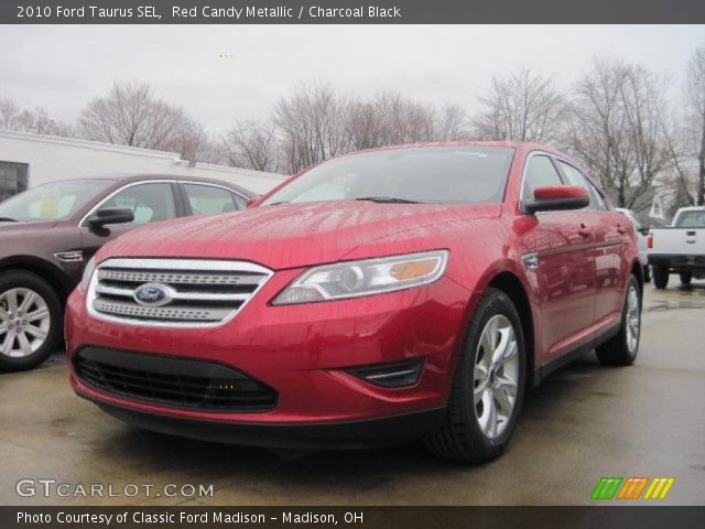 2010 Ford Taurus SEL in Red Candy Metallic