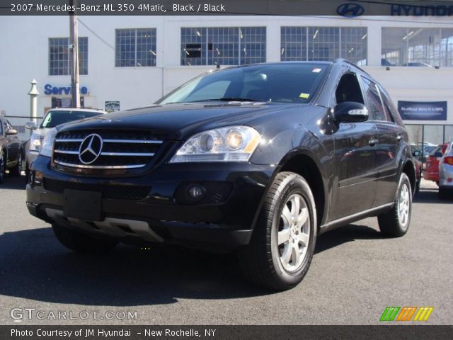 2007 Mercedes-Benz ML 350 4Matic in Black