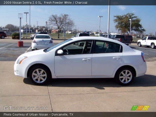 2009 Nissan Sentra 2.0 SL in Fresh Powder White