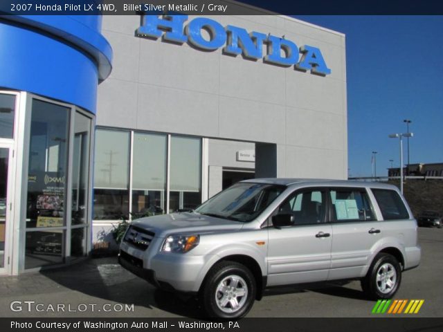 2007 Honda Pilot LX 4WD in Billet Silver Metallic