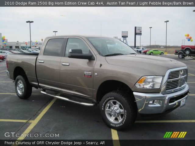 2010 Dodge Ram 2500 Big Horn Edition Crew Cab 4x4 in Austin Tan Pearl