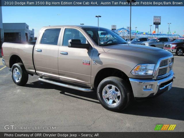 2010 Dodge Ram 3500 Big Horn Edition Crew Cab 4x4 in Austin Tan Pearl