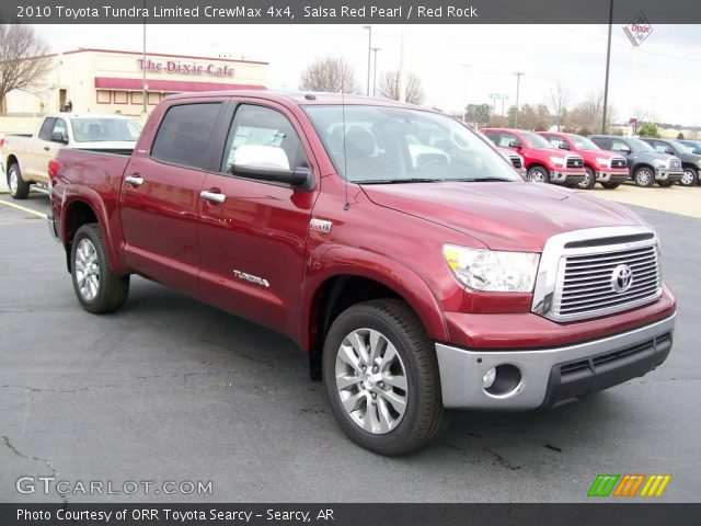 2010 Toyota Tundra Limited CrewMax 4x4 in Salsa Red Pearl