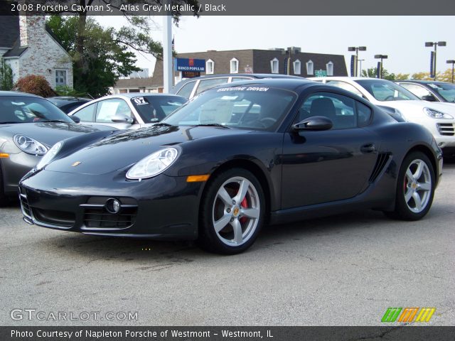 2008 Porsche Cayman S in Atlas Grey Metallic