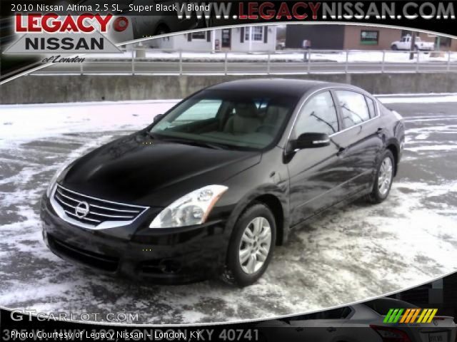 2010 Nissan Altima 2.5 SL in Super Black