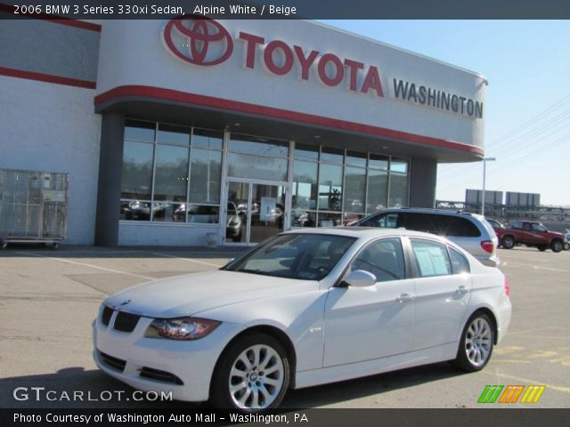 2006 BMW 3 Series 330xi Sedan in Alpine White