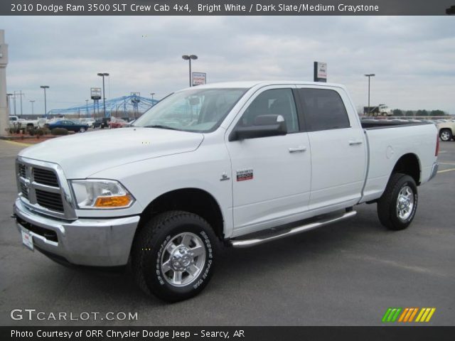 2010 Dodge Ram 3500 SLT Crew Cab 4x4 in Bright White