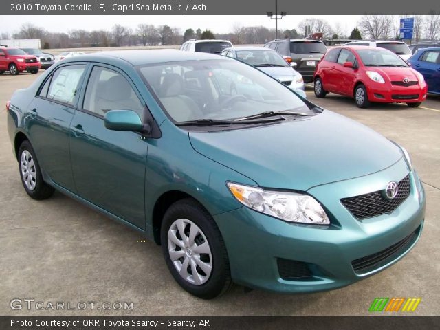 2010 Toyota Corolla LE in Capri Sea Metallic