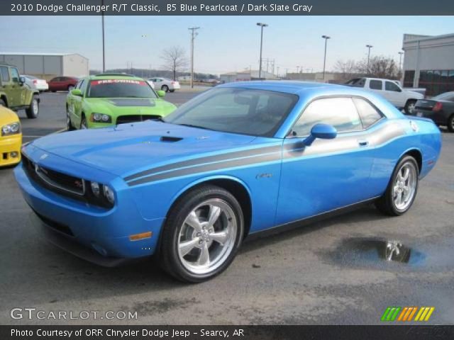 2010 Dodge Challenger R/T Classic in B5 Blue Pearlcoat