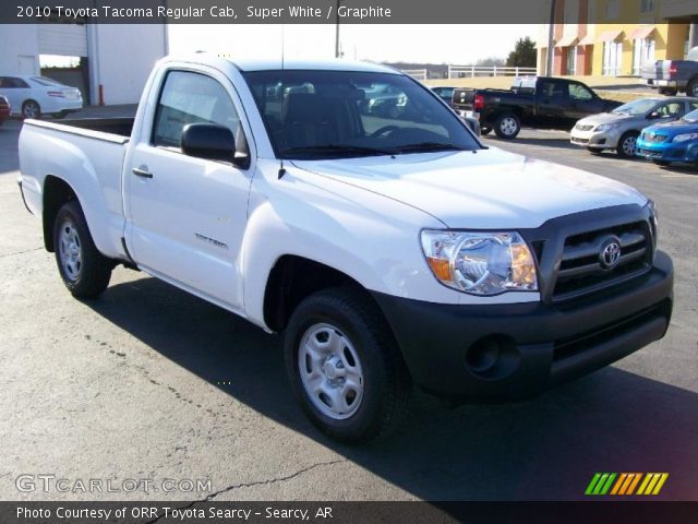 2010 Toyota Tacoma Regular Cab in Super White