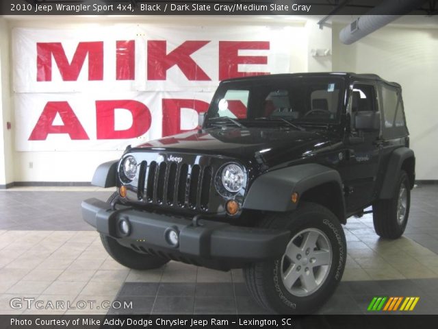2010 Jeep Wrangler Sport 4x4 in Black