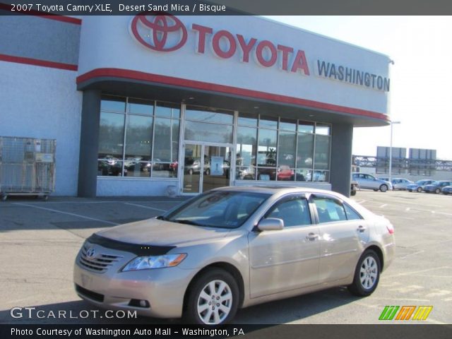 2007 Toyota Camry XLE in Desert Sand Mica