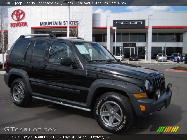 2005 Jeep Liberty Renegade 4x4 in Black Clearcoat