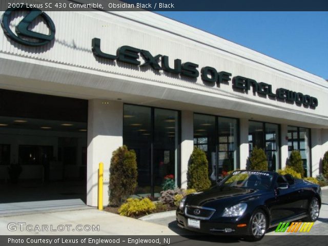 2007 Lexus SC 430 Convertible in Obsidian Black