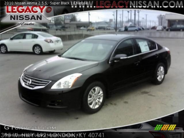 2010 Nissan Altima 2.5 S in Super Black