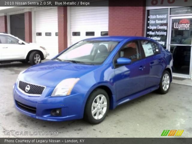 2010 Nissan Sentra 2.0 SR in Blue Metallic