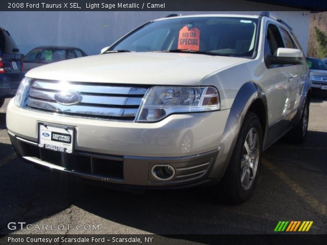 2008 Ford Taurus X SEL in Light Sage Metallic