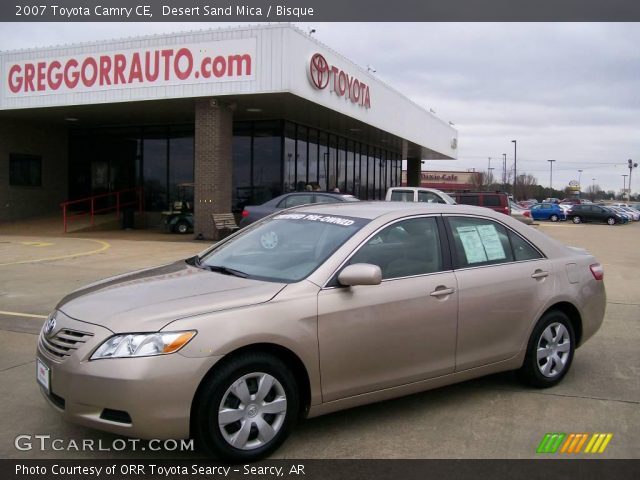 2007 Toyota Camry CE in Desert Sand Mica