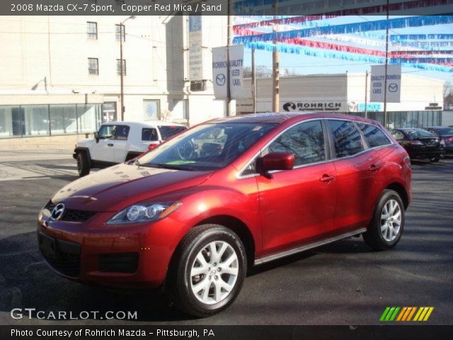 2008 Mazda CX-7 Sport in Copper Red Mica