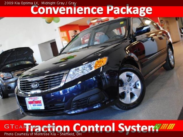 2009 Kia Optima LX in Midnight Gray