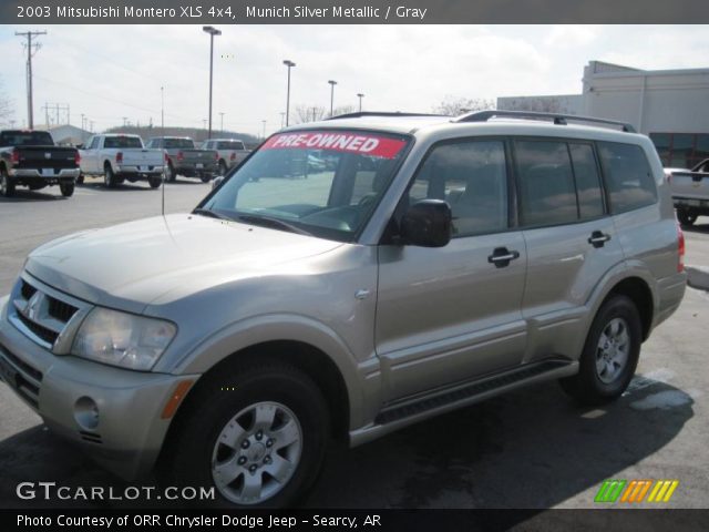 2003 Mitsubishi Montero XLS 4x4 in Munich Silver Metallic