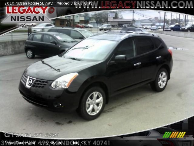2010 Nissan Rogue SL AWD in Wicked Black