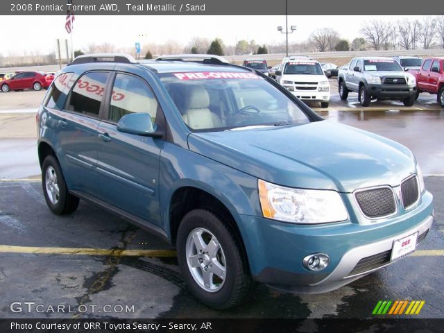 2008 Pontiac Torrent AWD in Teal Metallic