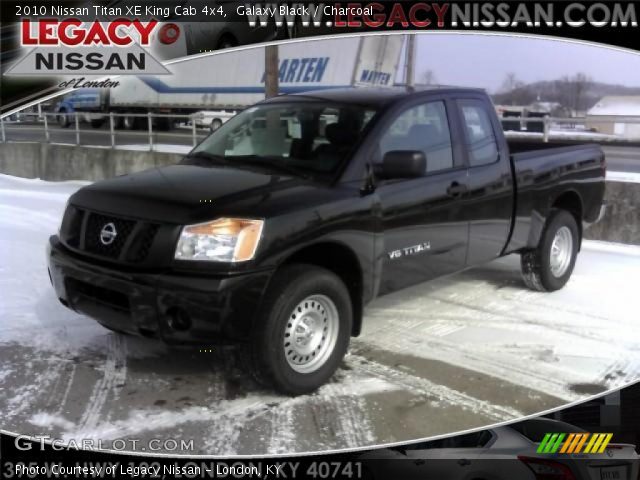 2010 Nissan Titan XE King Cab 4x4 in Galaxy Black