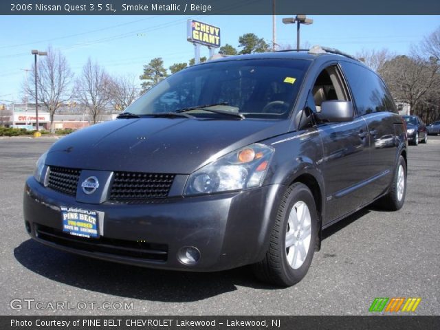 2006 Nissan Quest 3.5 SL in Smoke Metallic
