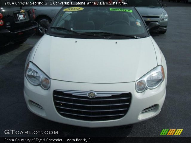 2004 Chrysler Sebring GTC Convertible in Stone White