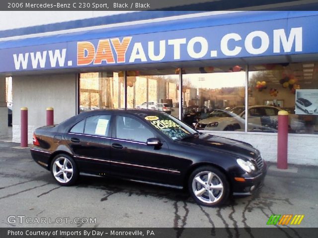 2006 Mercedes-Benz C 230 Sport in Black