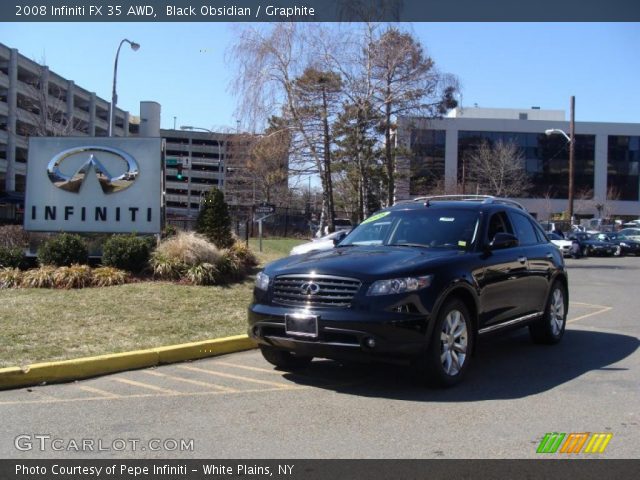 2008 Infiniti FX 35 AWD in Black Obsidian