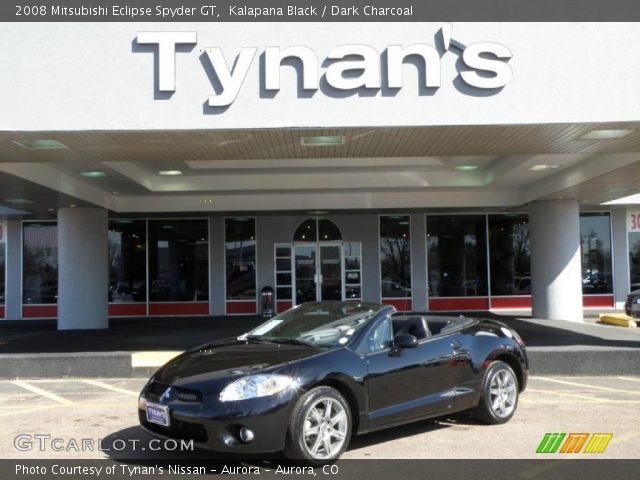 2008 Mitsubishi Eclipse Spyder GT in Kalapana Black
