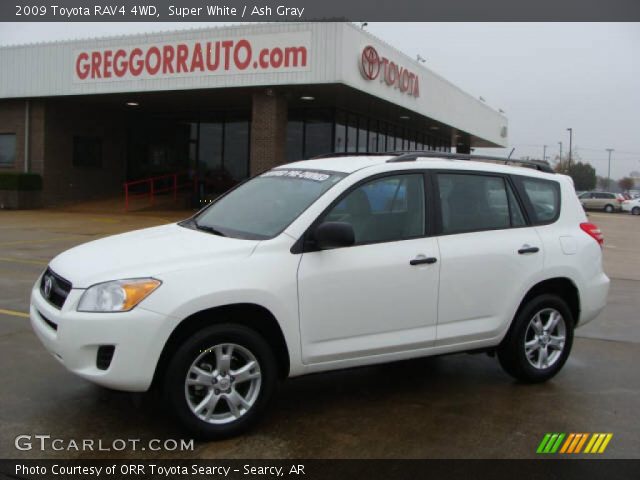 2009 Toyota RAV4 4WD in Super White