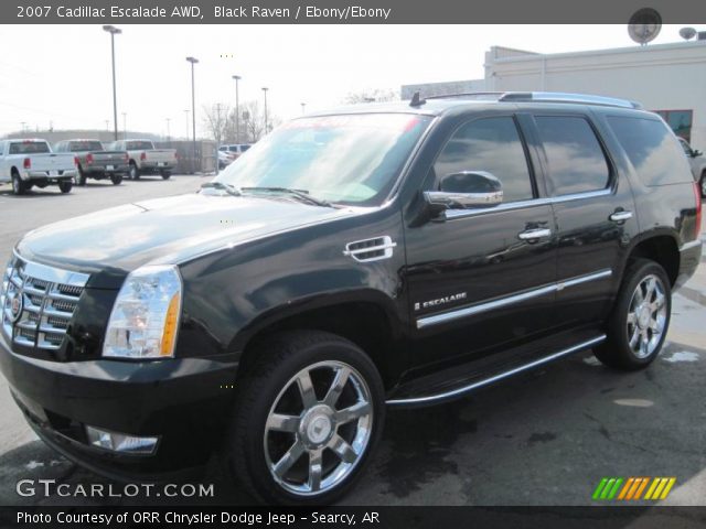 2007 Cadillac Escalade AWD in Black Raven