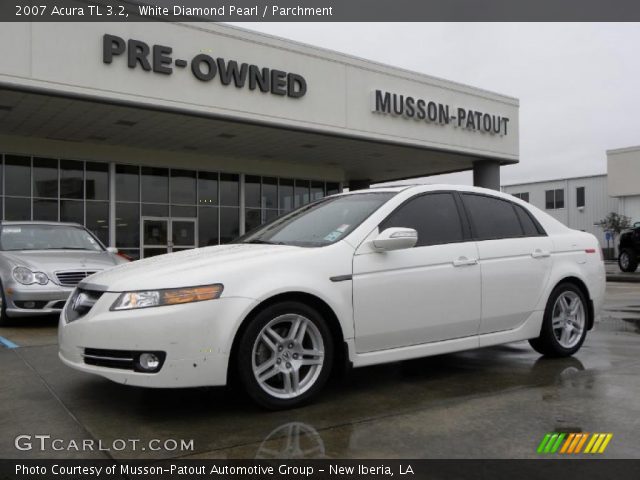 2007 Acura TL 3.2 in White Diamond Pearl