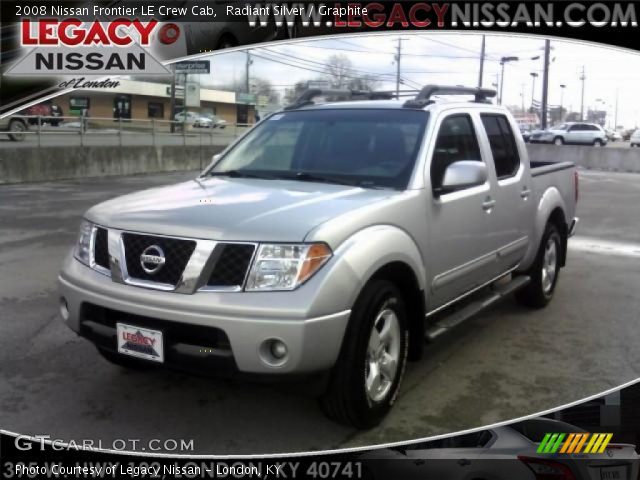 2008 Nissan Frontier LE Crew Cab in Radiant Silver