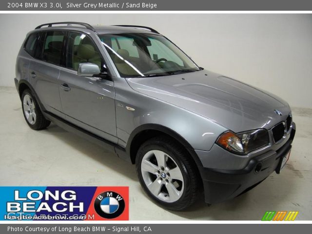 2004 BMW X3 3.0i in Silver Grey Metallic