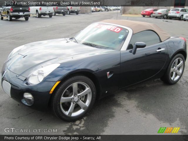 2007 Pontiac Solstice Roadster in Deep Blue