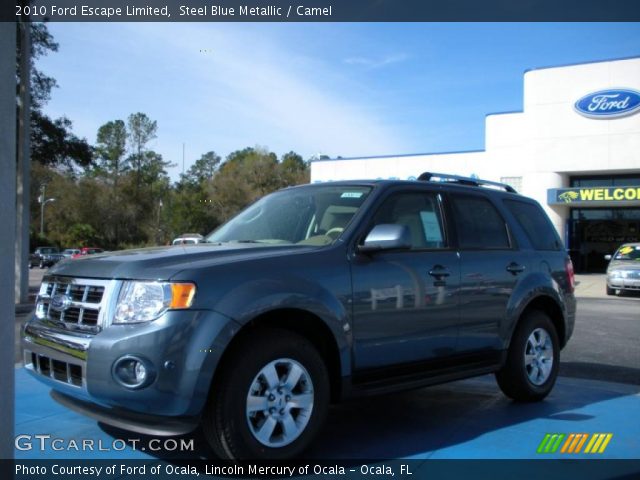 2010 Ford Escape Limited in Steel Blue Metallic