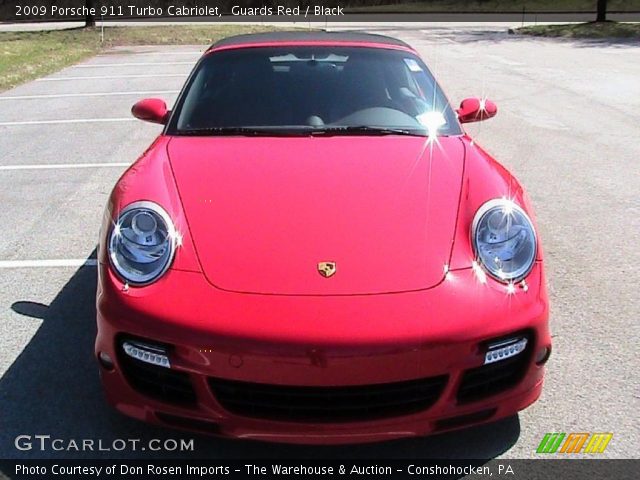 2009 Porsche 911 Turbo Cabriolet in Guards Red