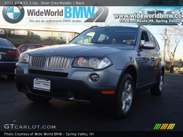 2007 BMW X3 3.0si in Silver Grey Metallic