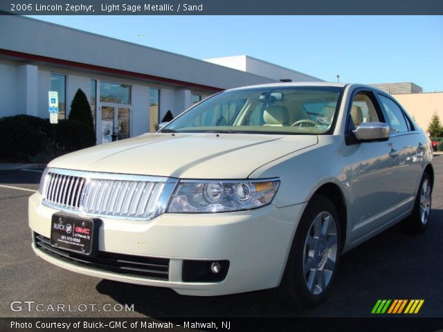 2006 Lincoln Zephyr  in Light Sage Metallic