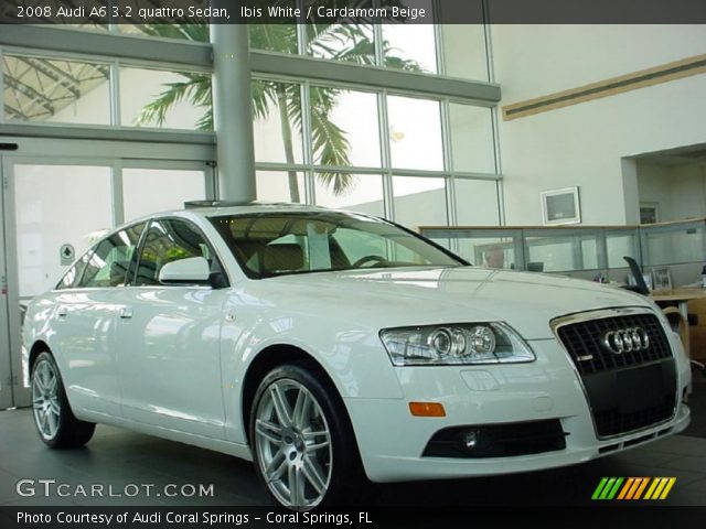 2008 Audi A6 3.2 quattro Sedan in Ibis White