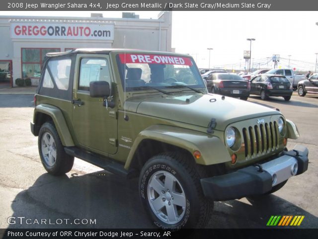 2008 Jeep Wrangler Sahara 4x4 in Jeep Green Metallic