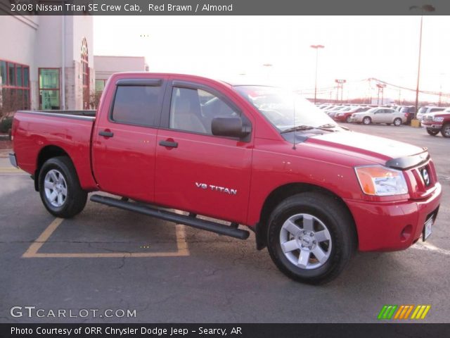 2008 Nissan Titan SE Crew Cab in Red Brawn