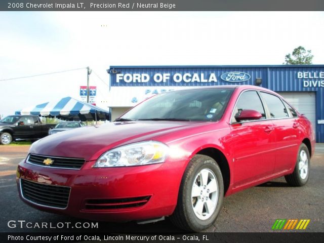 2008 Chevrolet Impala LT in Precision Red